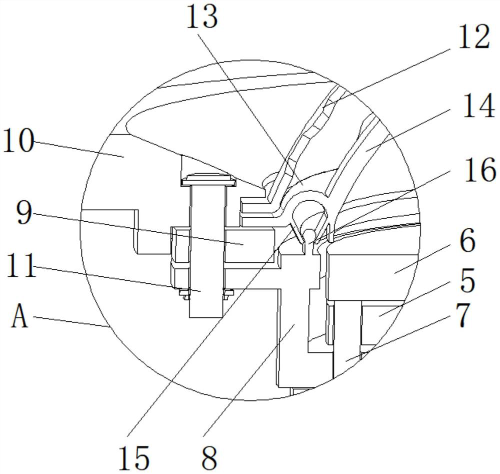 High-efficiency heat dissipation pure alto dome horn