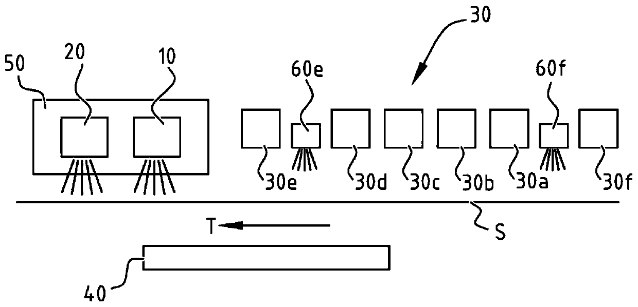 Method for curing of an ink or toner layer and printing system with curing unit