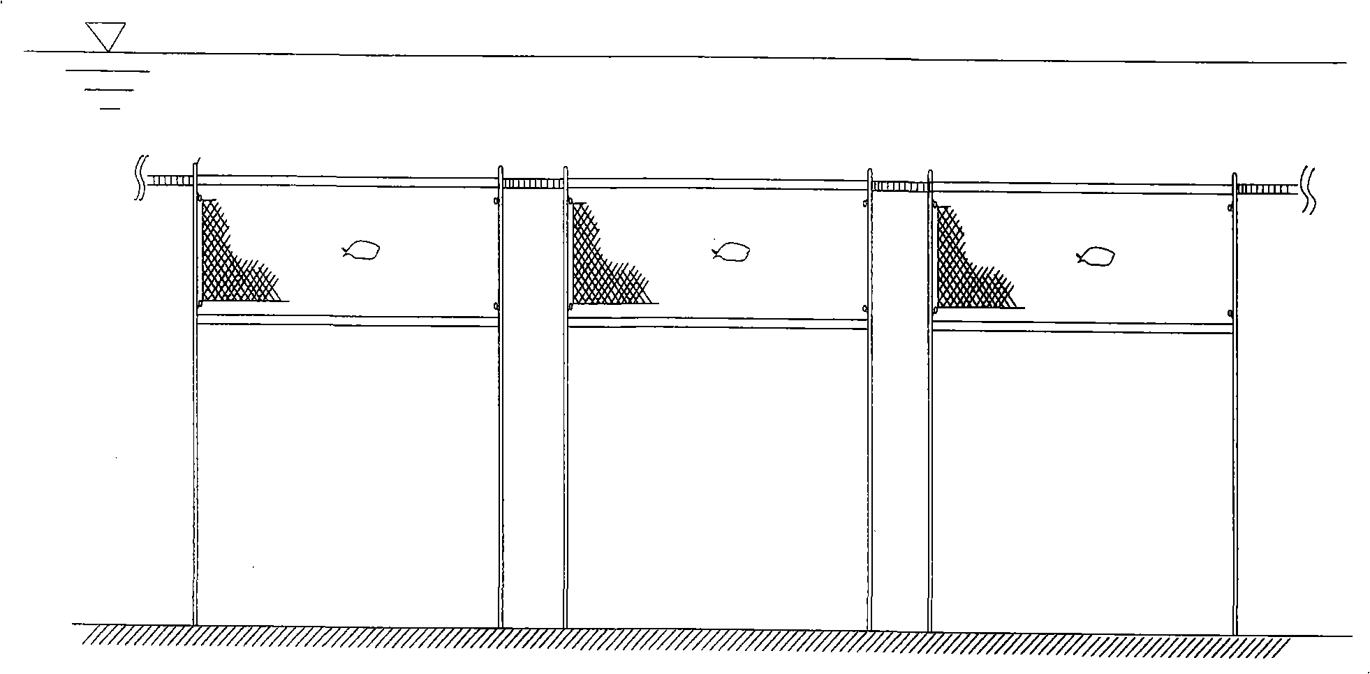 Method and apparatus for quantitatively regulating and controlling biomass of submerged plant