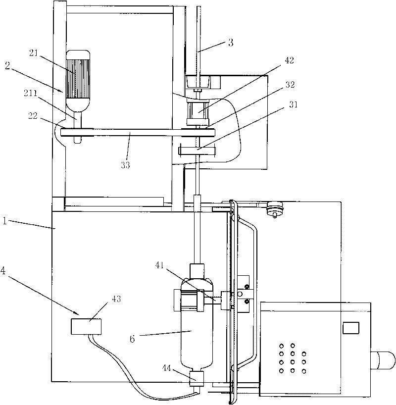 Airtight test machine