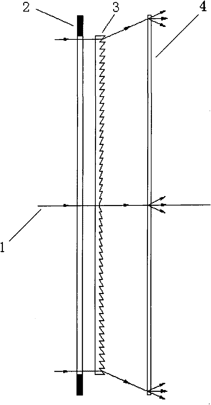 Seamless splicing display device of LCD