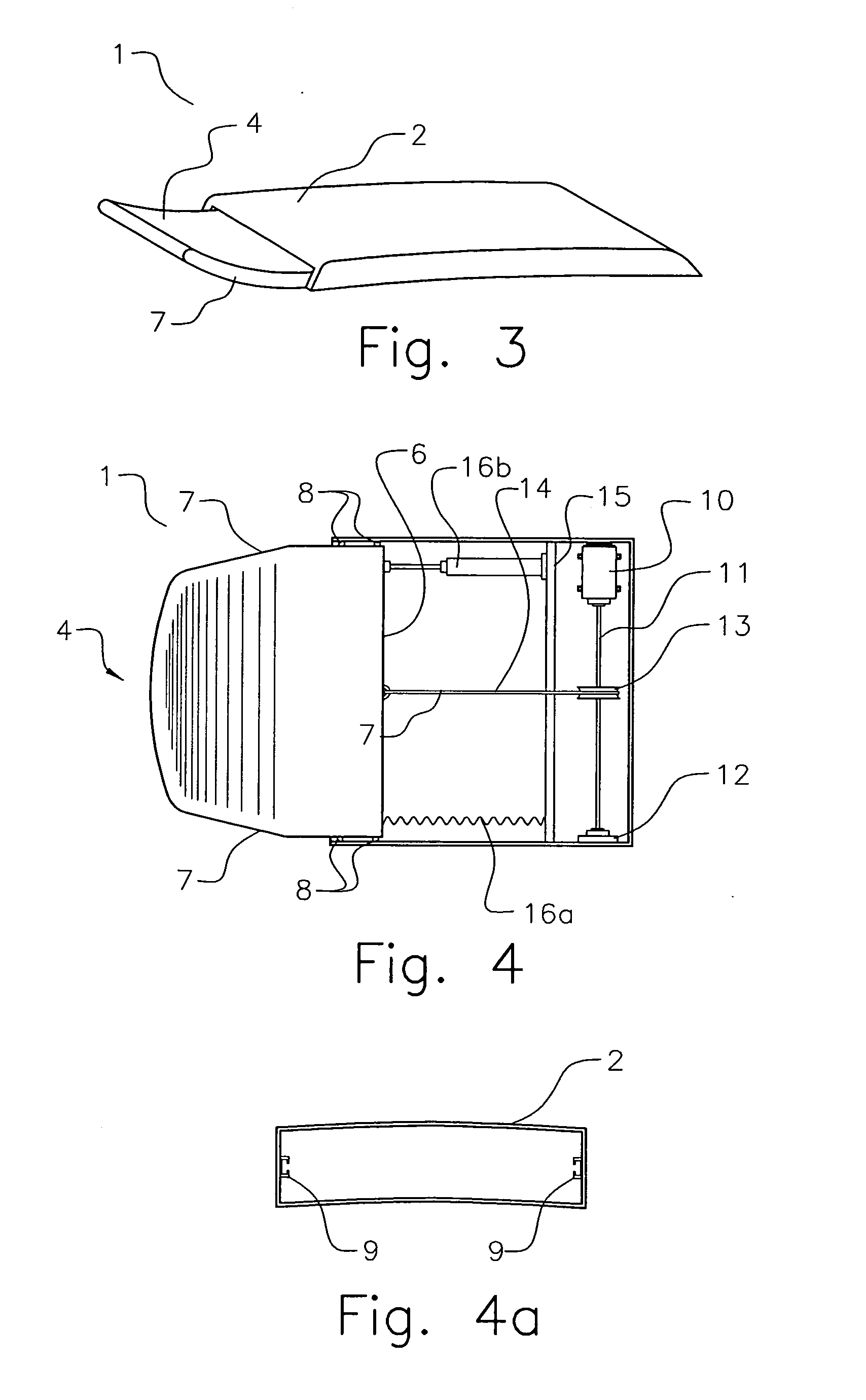 Motorized extensible wind shield visor