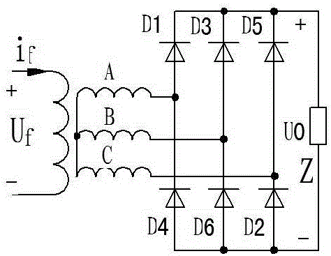 Electro-excited double-salient pole generator with compound excitation of double-excited windings with boosted magnetism