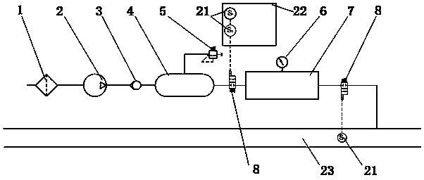 Cotton picker fire monitoring system