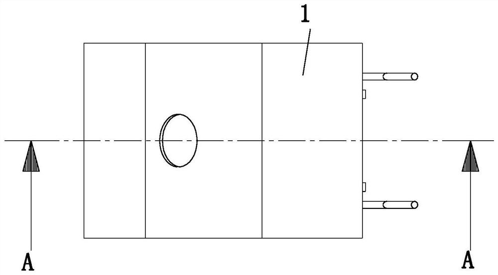 A drainage device for a bridge