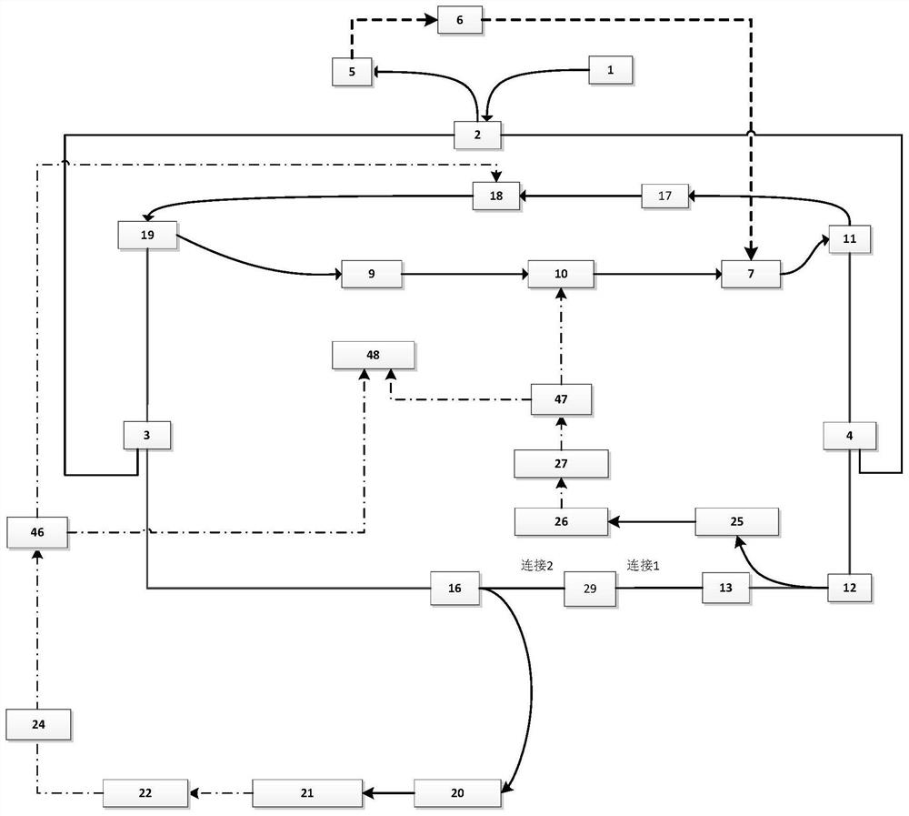 A bidirectional light-borne microwave resonant system based on a circulator structure and a method for detecting angular velocity