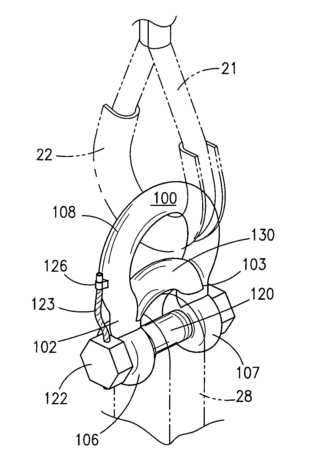 Shackle apparatus