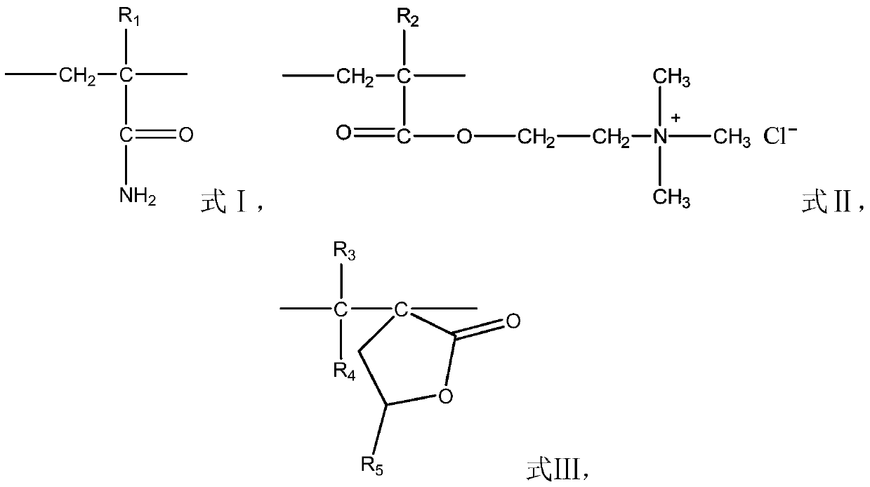 A kind of acrylamide copolymer and its preparation method and application