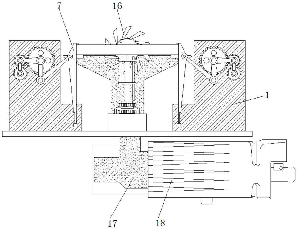 Energy-saving and environment-friendly cutting dust removing device convenient to use and applied to decoration