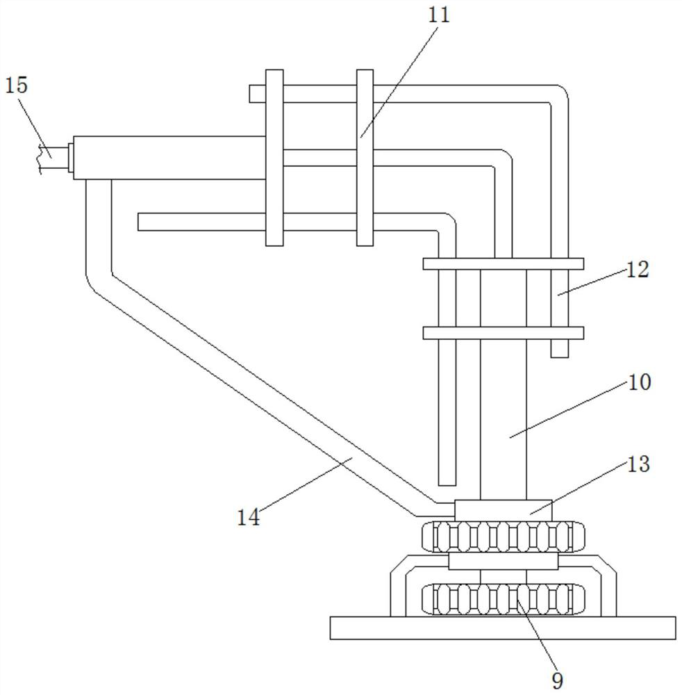 Energy-saving and environment-friendly cutting dust removing device convenient to use and applied to decoration