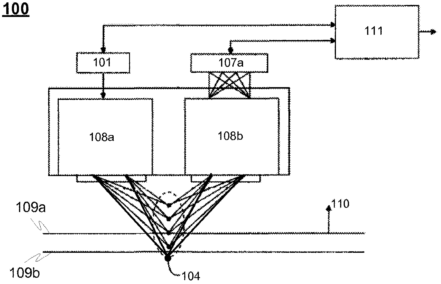 Measuring instrument and method for determination of the properties of an item and its surface