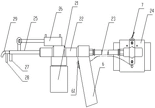 A fruit tree pollination device