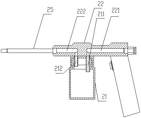 A fruit tree pollination device