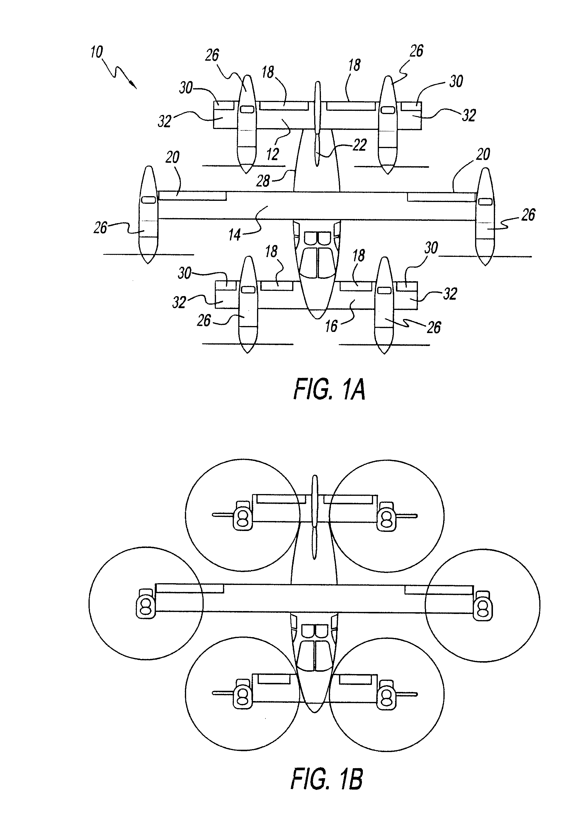 Three-wing, six tilt-propulsion unit, vtol aircraft