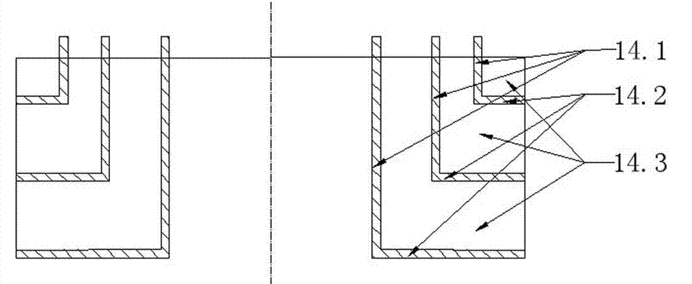 Supergravity device for rapidly dissolving water-soluble polymers