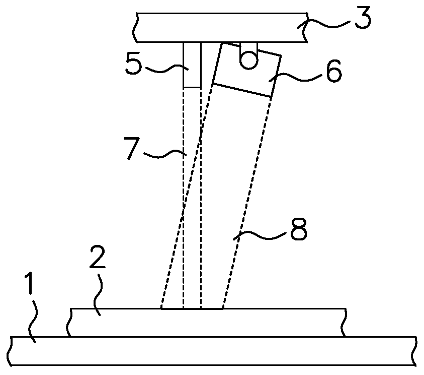 Laser etching method and device, substrate electrode and electroluminescent device