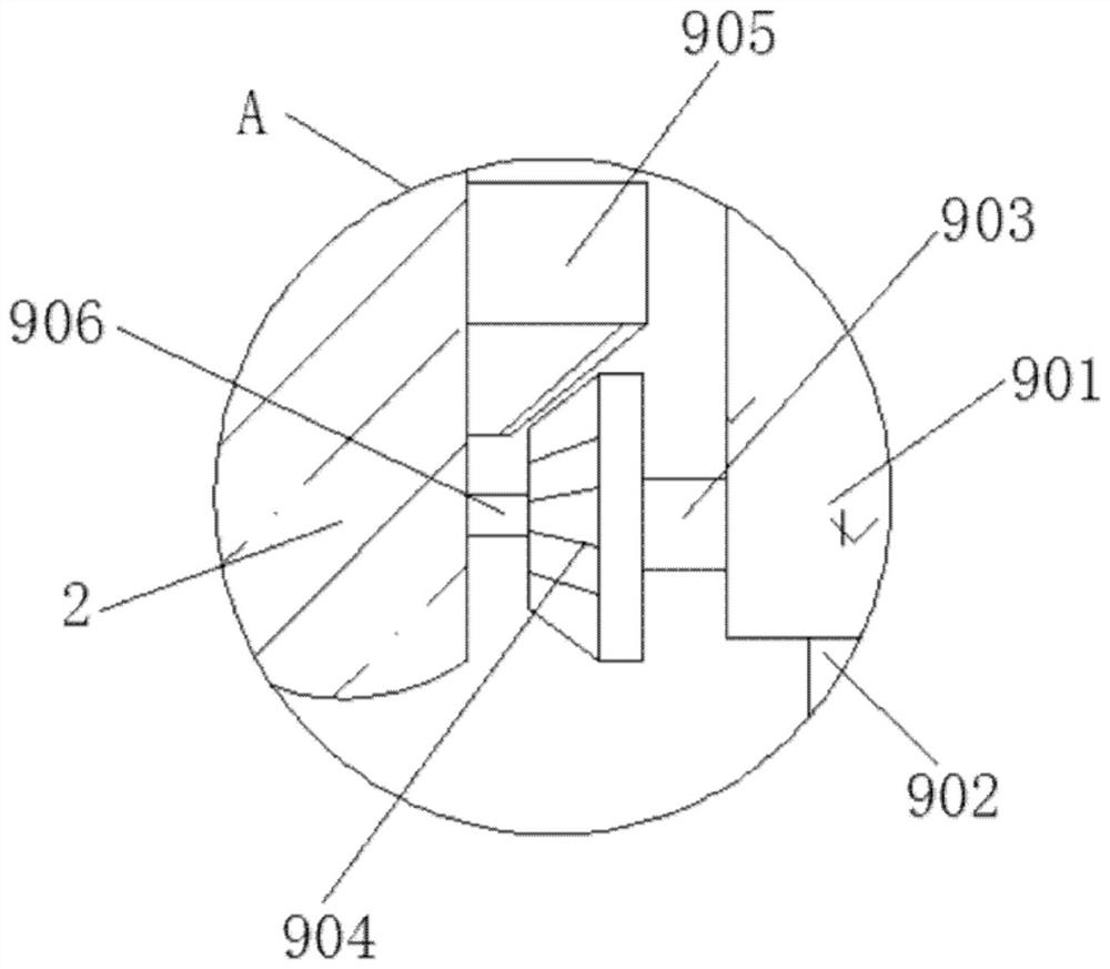 Chopping board mildew removing device capable of rotating and having heat circulation function and cleaning method