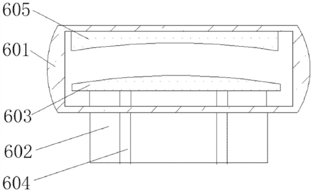 Chopping board mildew removing device capable of rotating and having heat circulation function and cleaning method