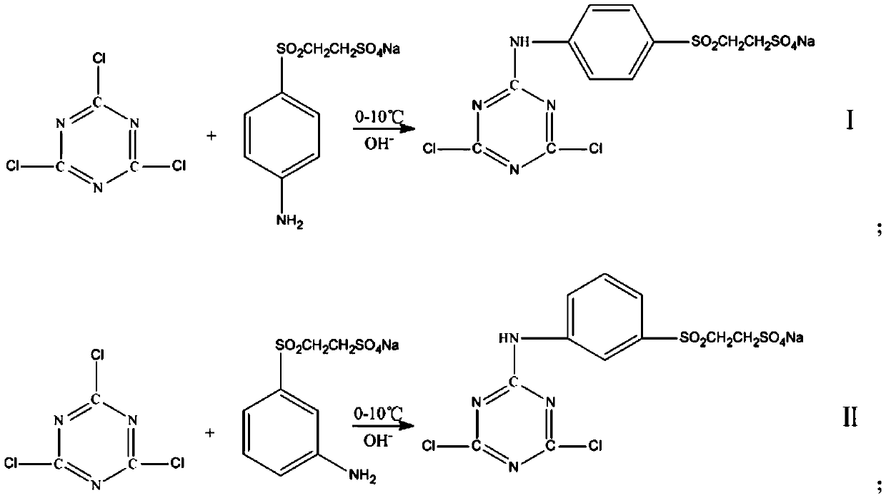 Reactive leveling agent and its preparation method and application