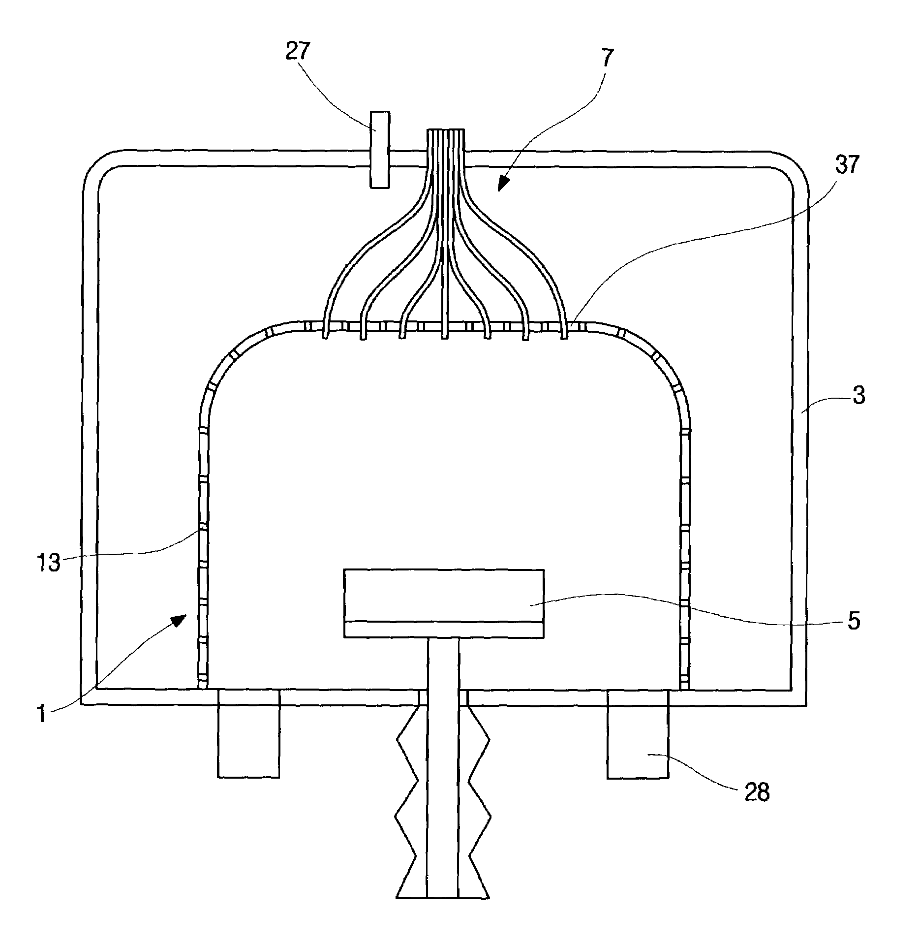 Method and apparatus for chemical vapor deposition capable of preventing contamination and enhancing film growth rate