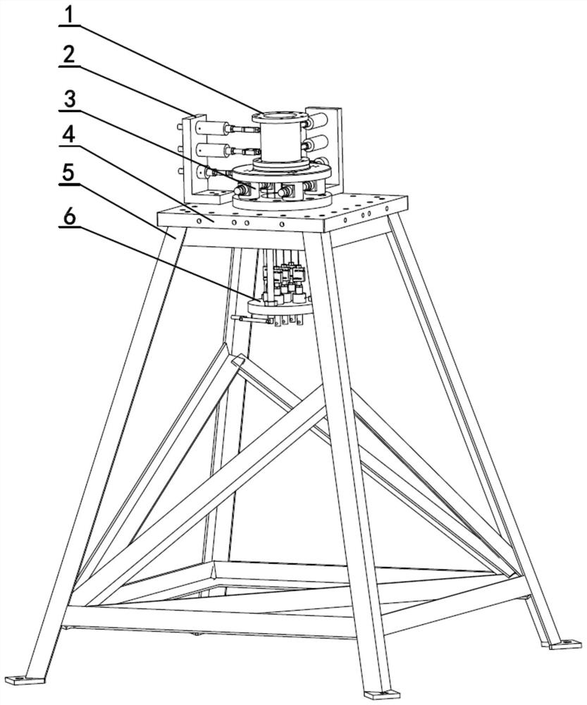 A Small Vertical Thrust Vectoring Test Bench