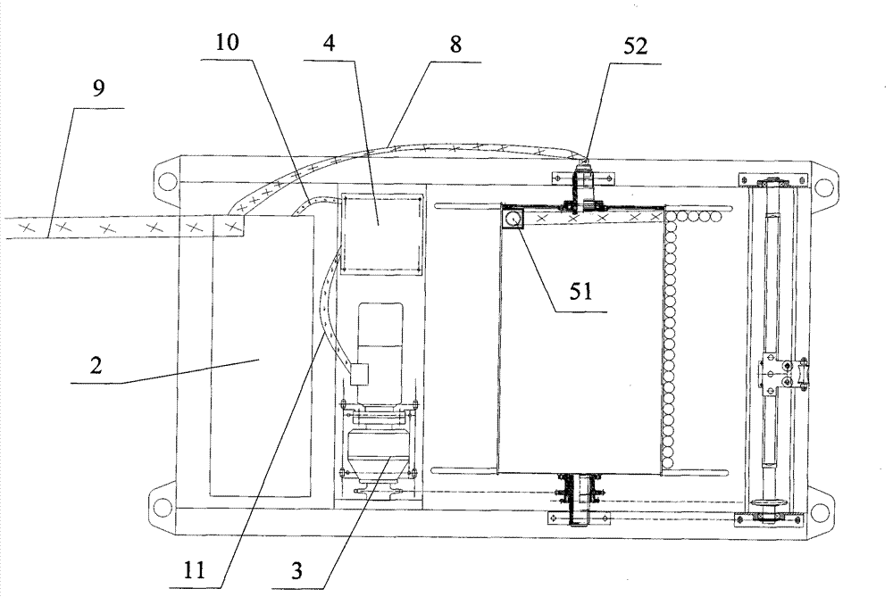 Electric shovel cable collecting vehicle