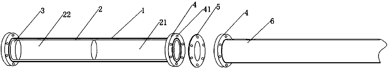 Double-spiral-pipeline oil mixing method and double-spiral-pipeline oil mixing device