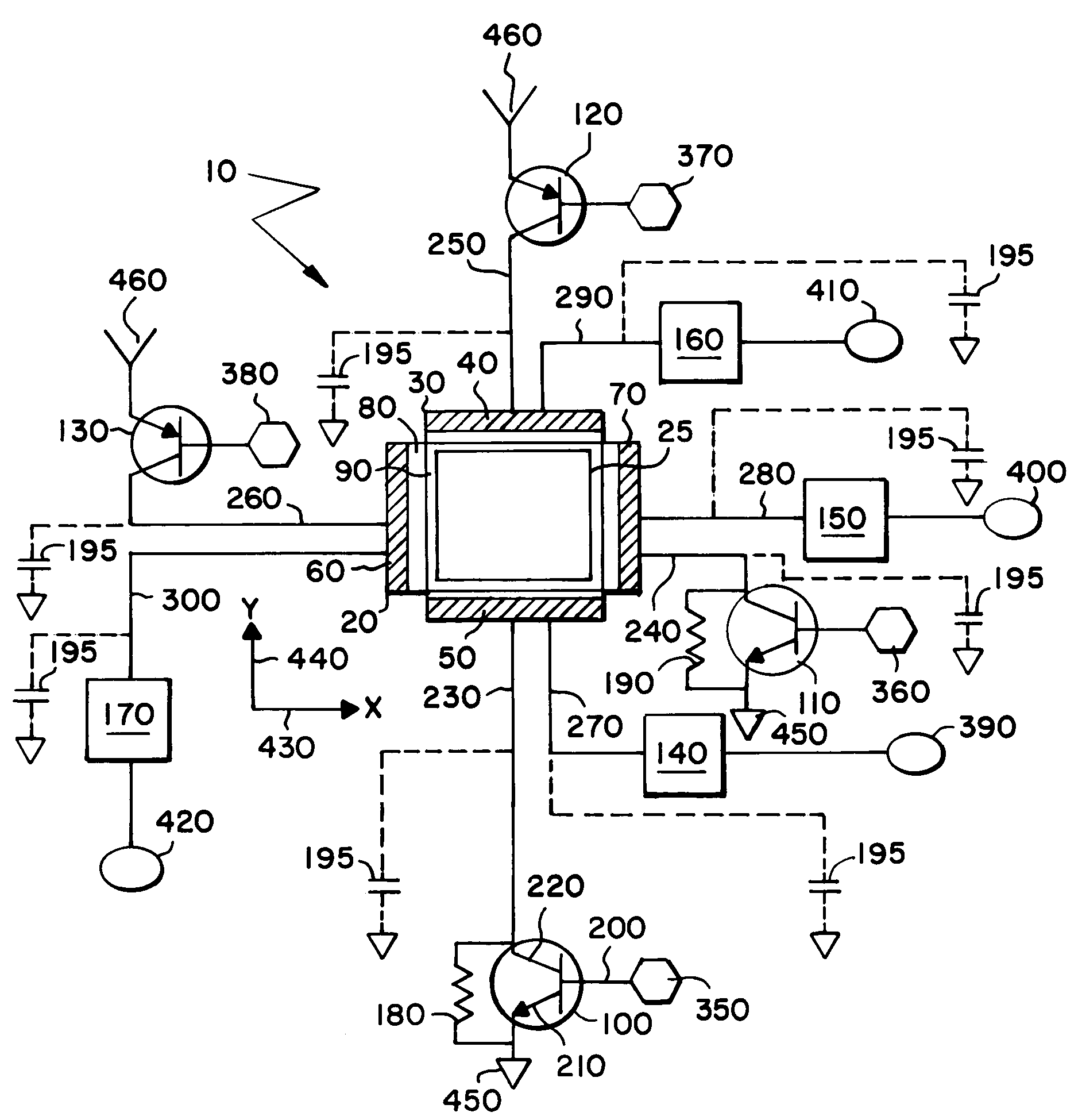 Detecting a 'no touch' state of a touch screen display