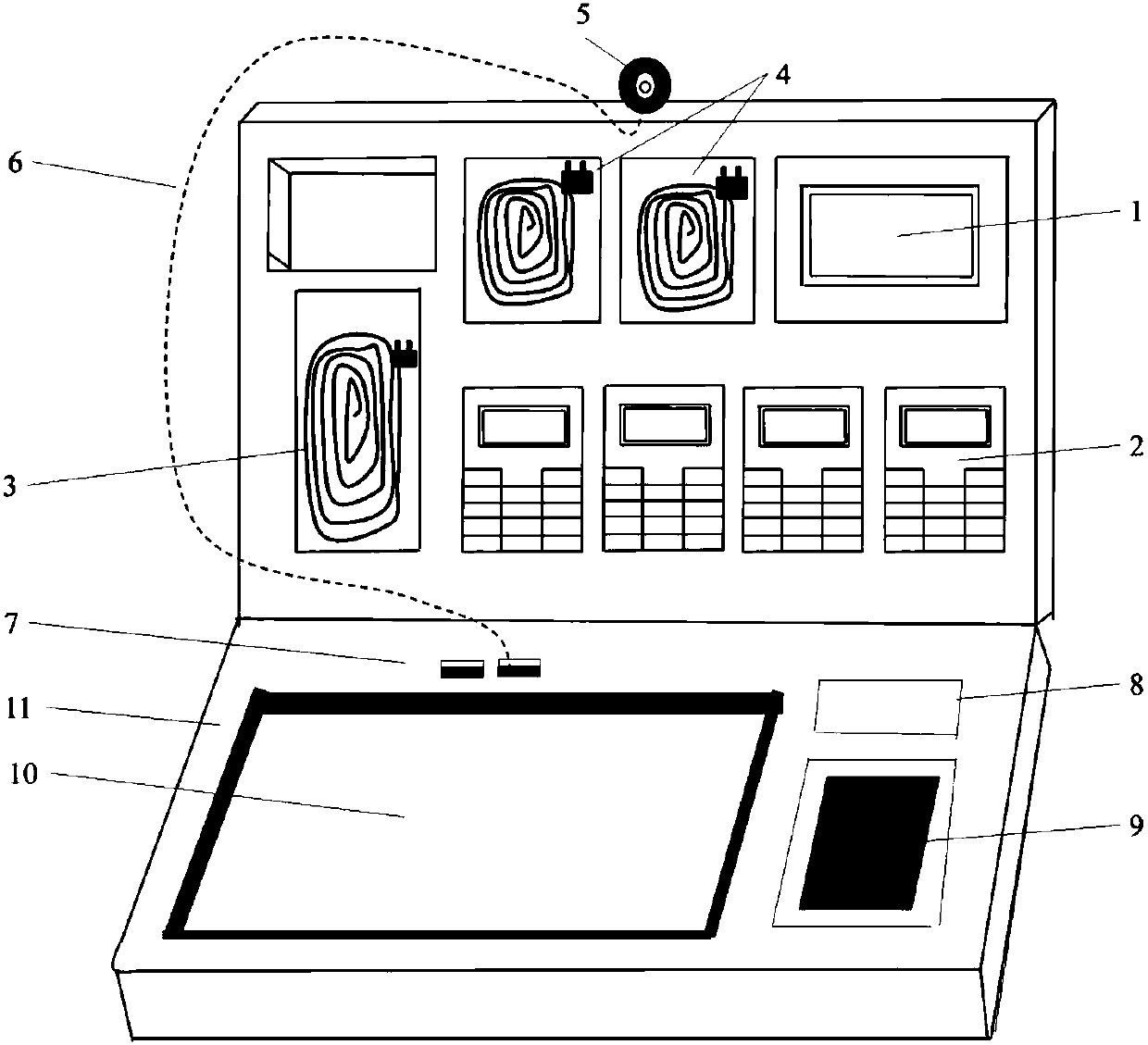 Portable multimedia training and examination system