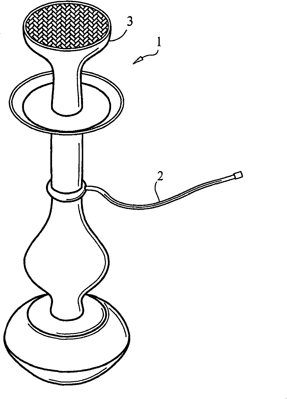 Water pipe starter and cleaning device