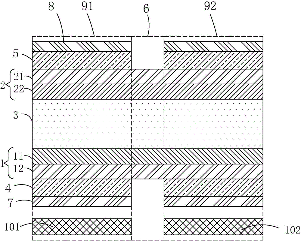 Foldable liquid crystal display and manufacturing method thereof