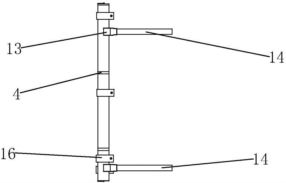 Micro-channel side air-out condenser and mounting method thereof