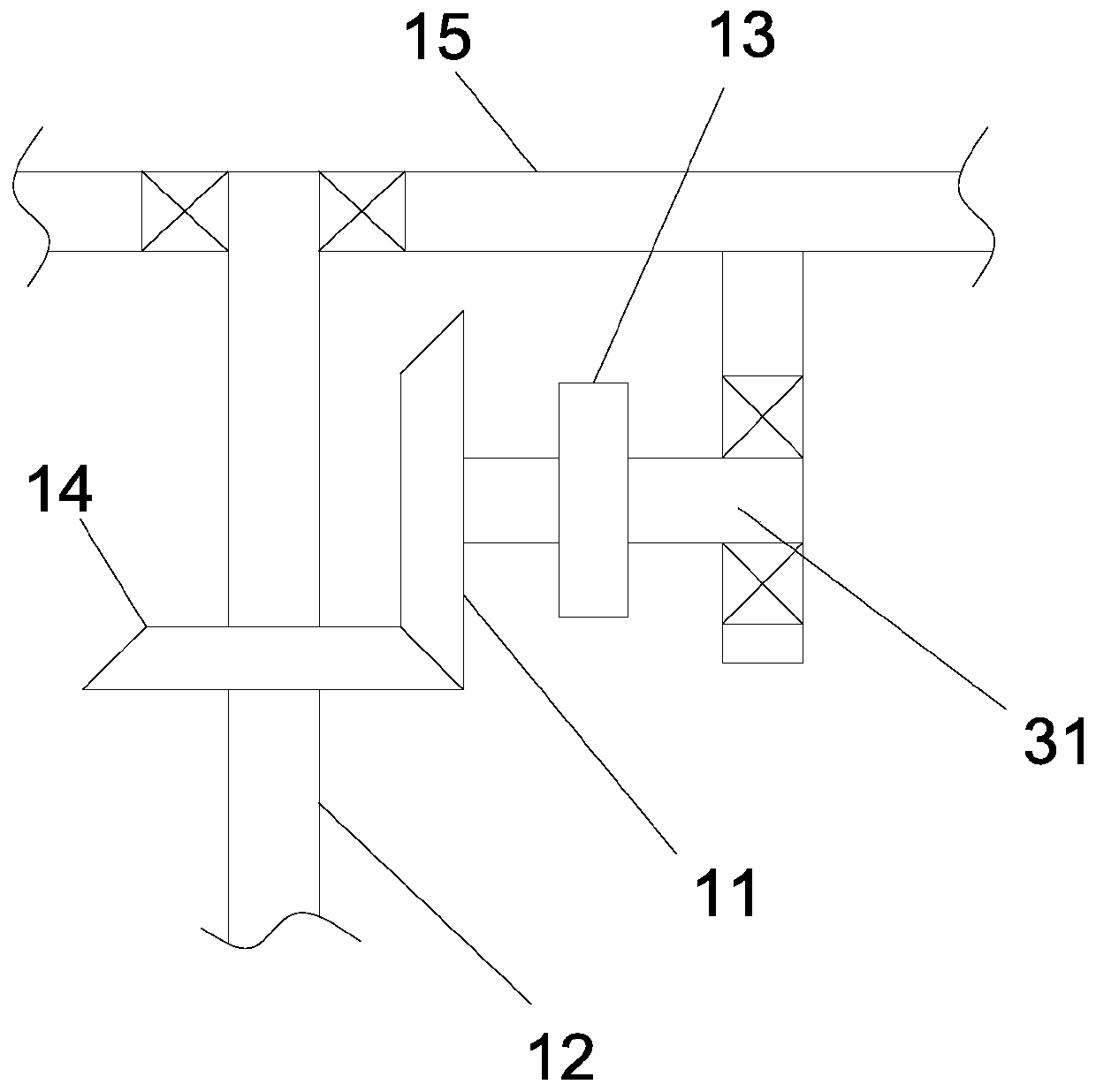 A high-efficiency feed mixing device for animal husbandry