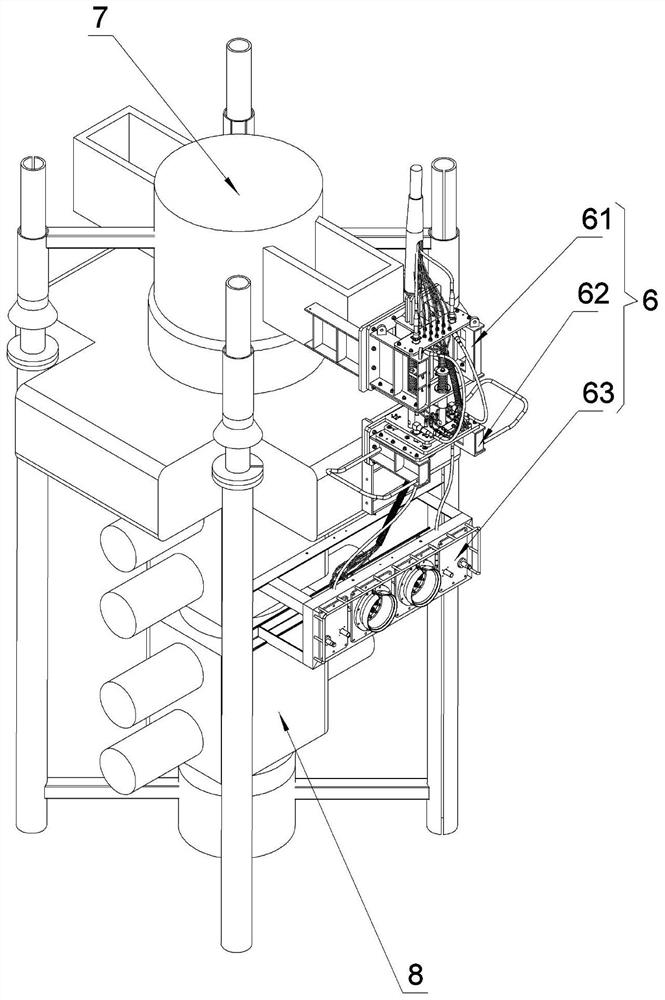 Umbilical deployment and underwater docking device