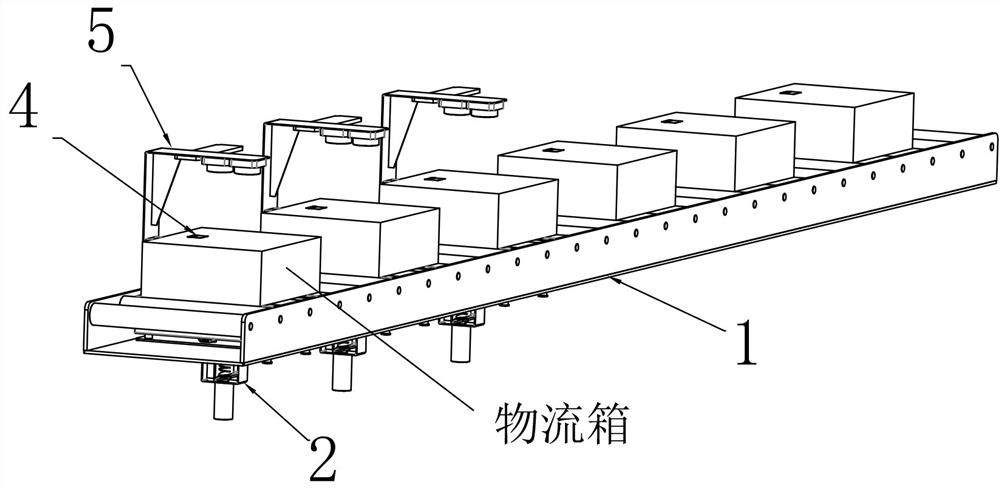 Intelligent logistics sorting system based on infrared imaging image recognition and sorting method thereof