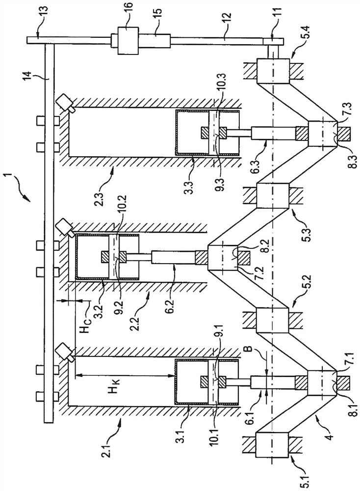 Sensor unit for a longitudinally adjustable connecting rod