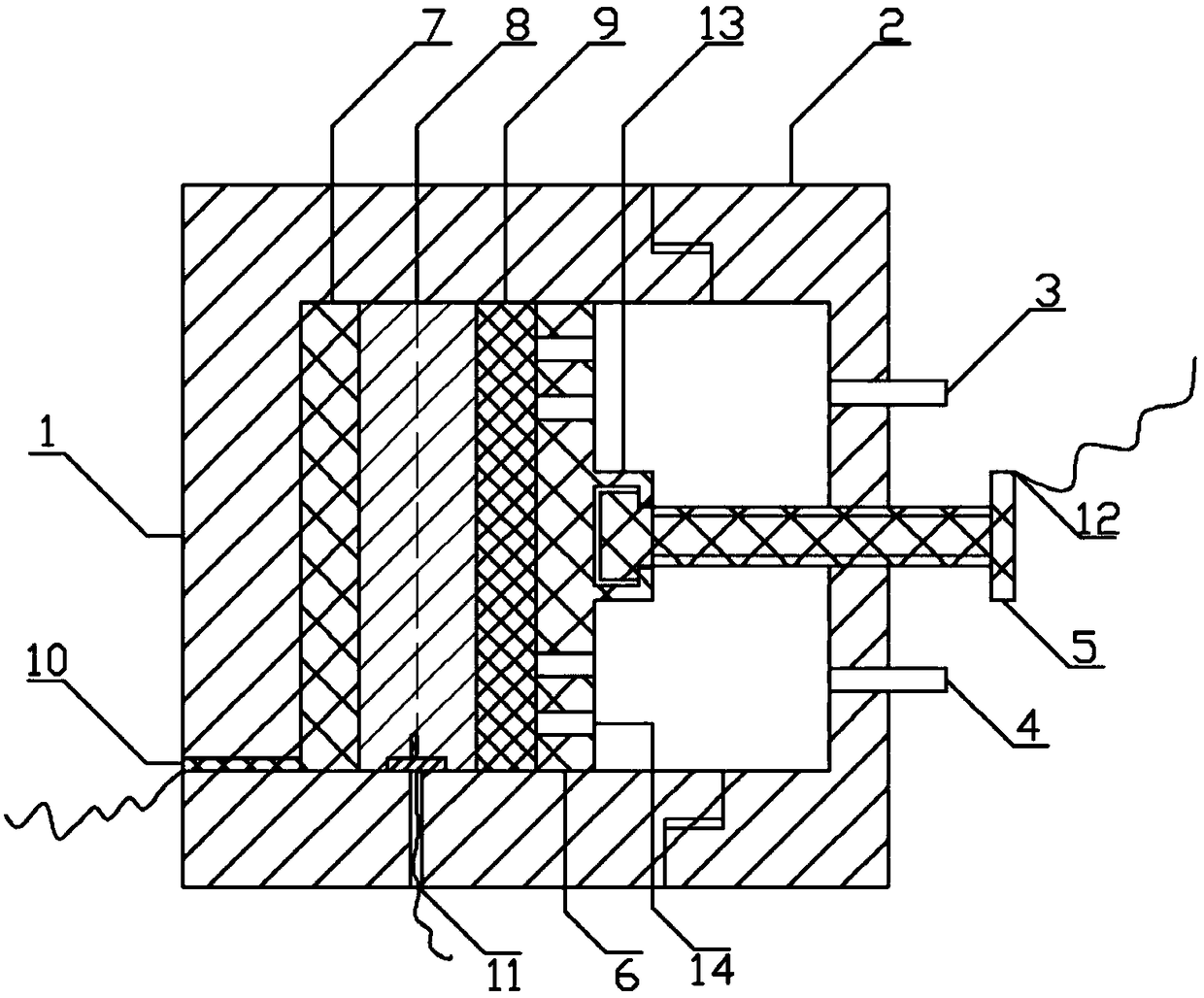 A three-electrode lithium-air battery test mold