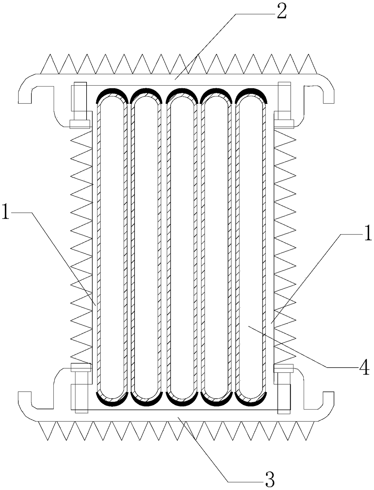 High-safety air-type busway