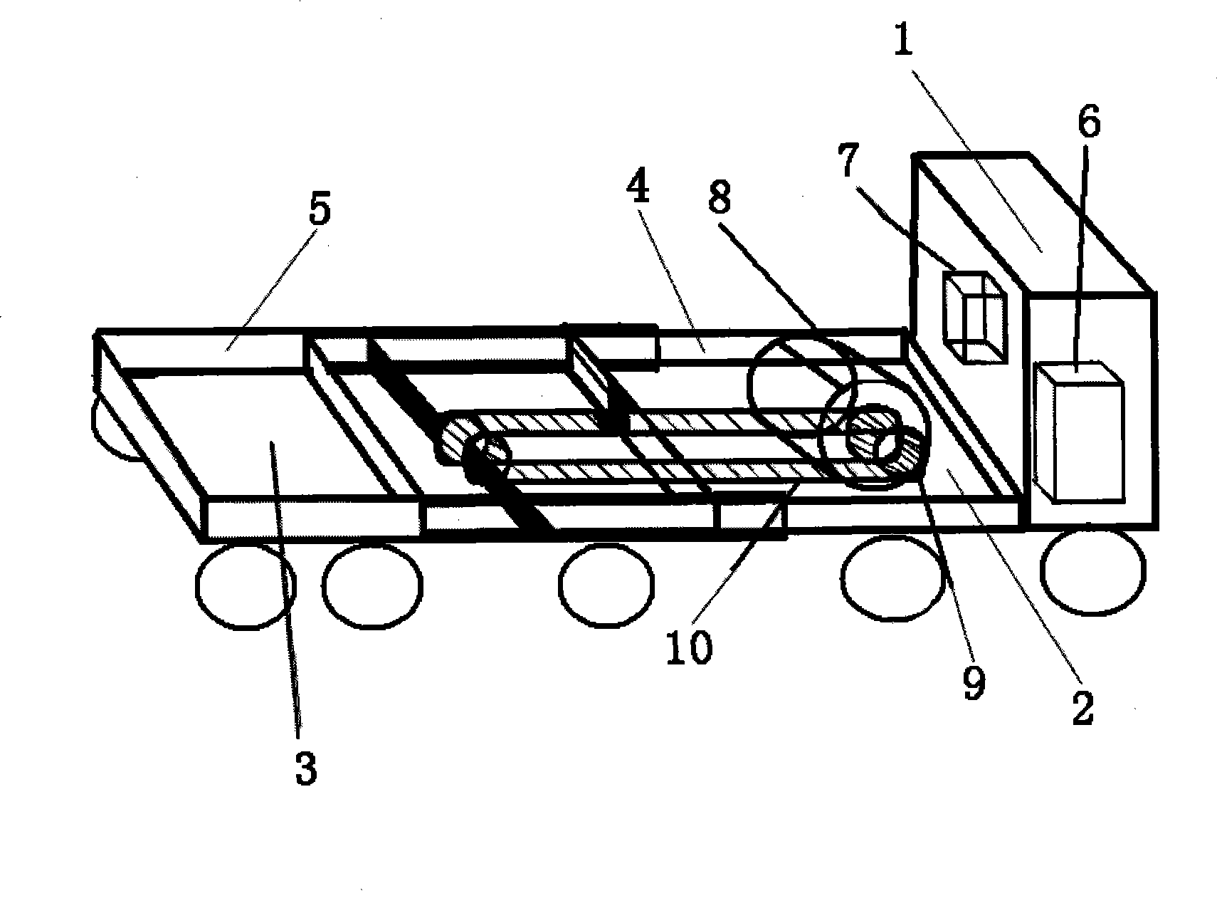 Automatic deforming truck