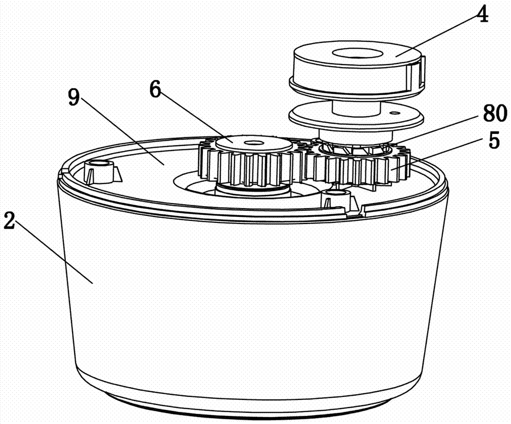 Manual vegetable cutting machine