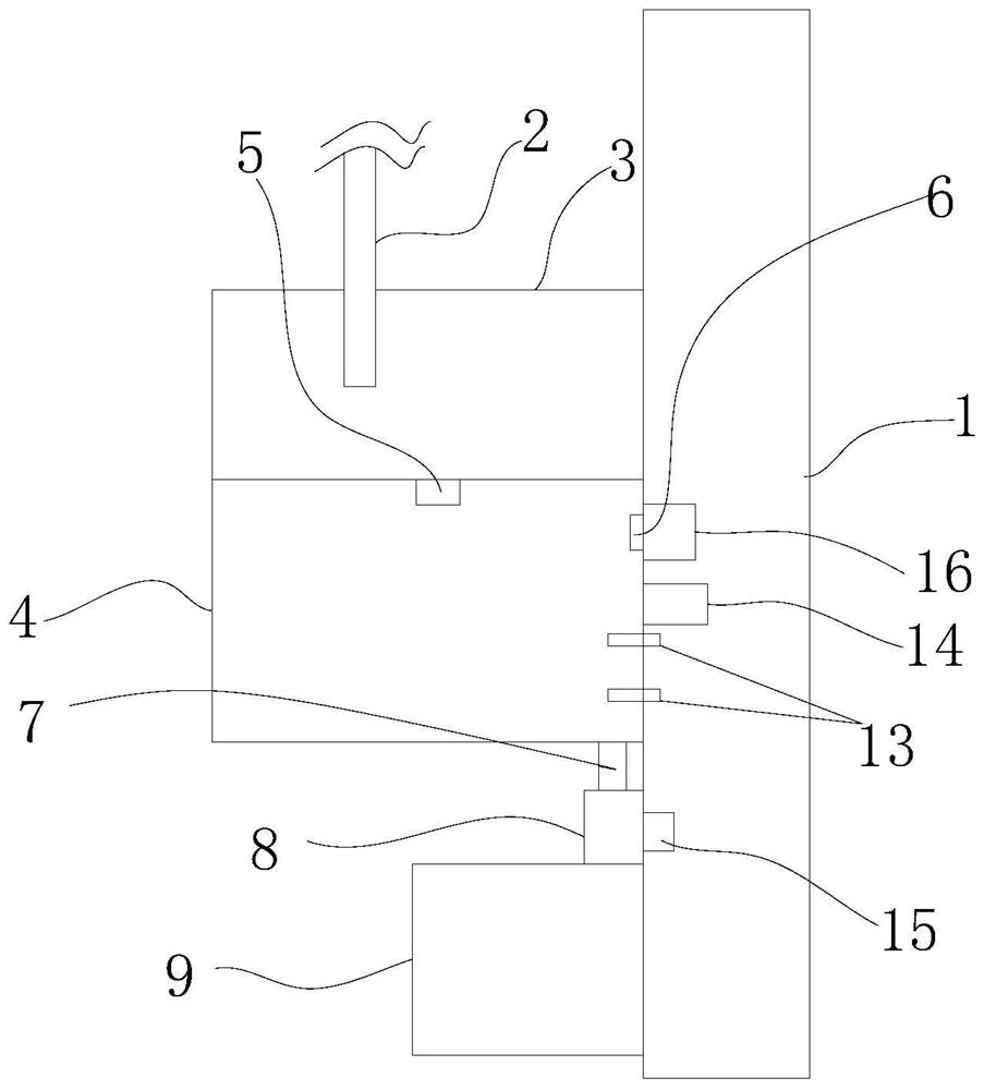 Device and method for metering urination volume in continuous minutes