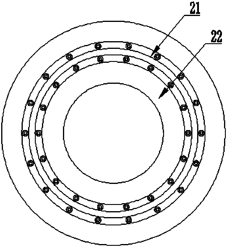 Jack device directly driven by frameless permanent magnet synchronous motor