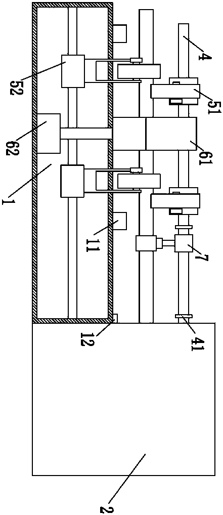 Automatic feeding device for processing step drill