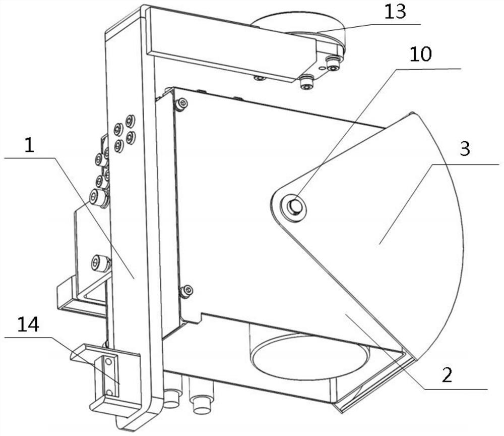 Cavity automatic foaming visual positioning device and automatic foaming method