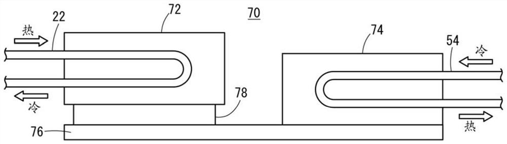 Waste heat utilization device for vehicles