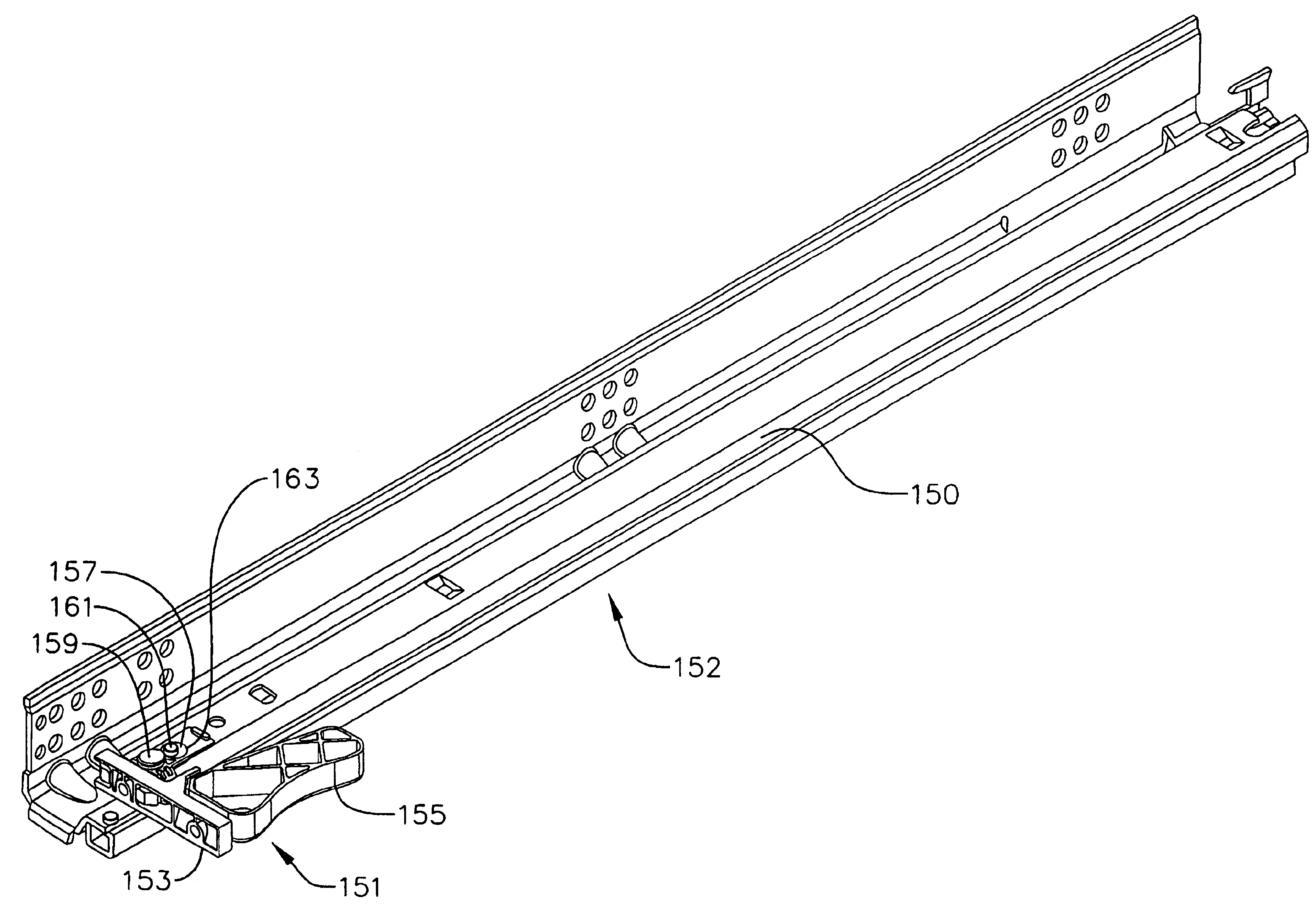 Drawer slide adjustment mechanism