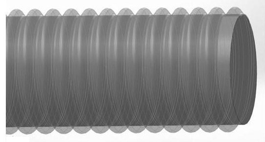 Model simulation method for liquid nitrogen flow in corrugated pipe of high-temperature superconducting cable