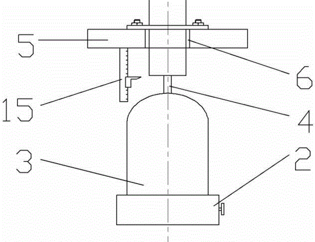 Simulative testing device and method of drilling tool thread dynamic fatigue