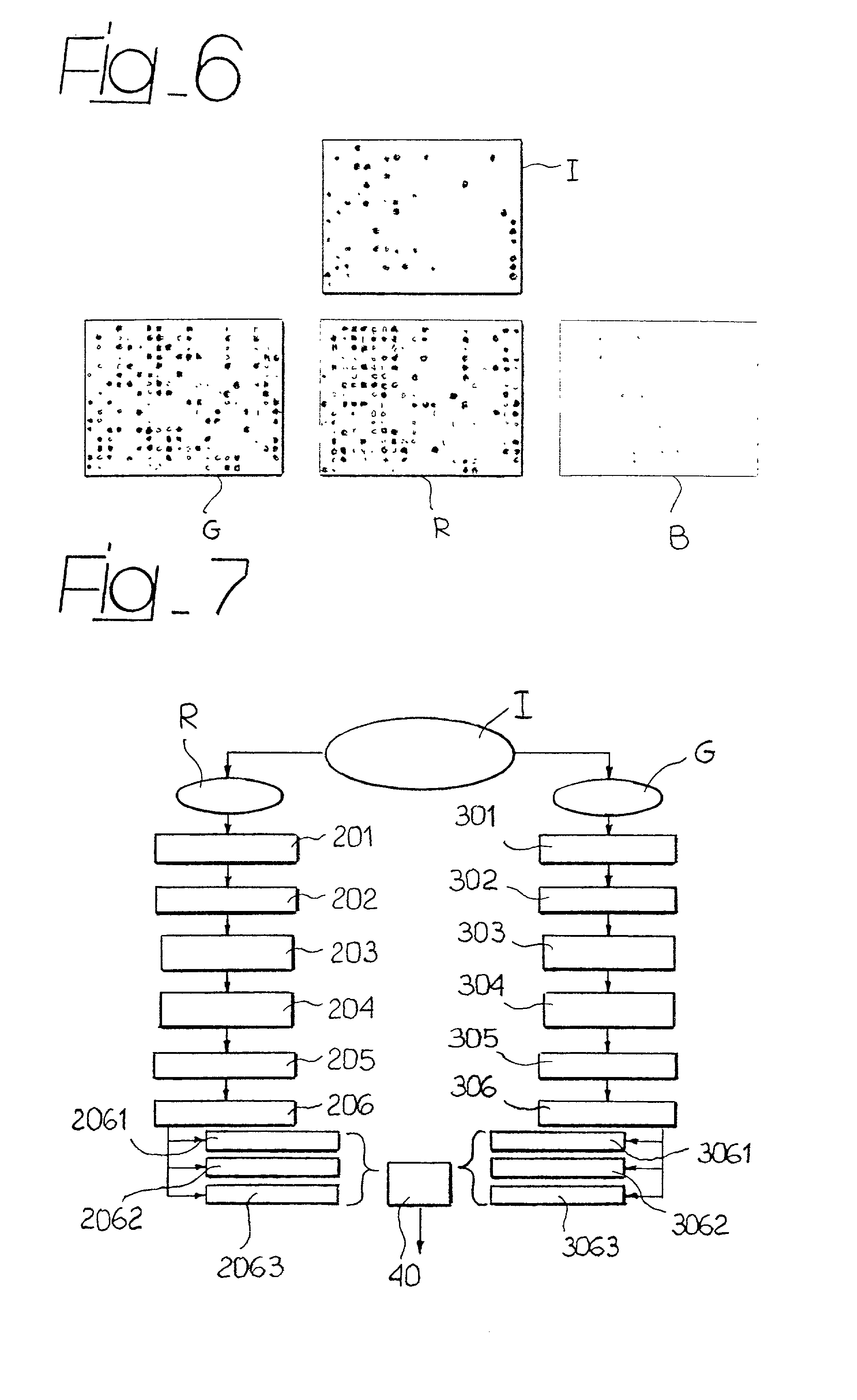 System for the automatic analysis of images such as DNA microarray images