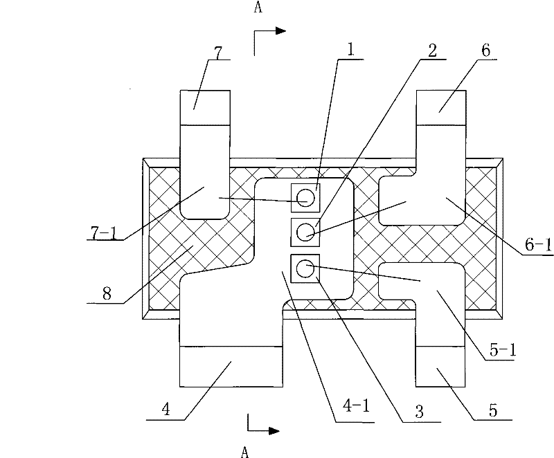 Full-color LED display device